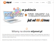 Tablet Screenshot of mlynnet.pl